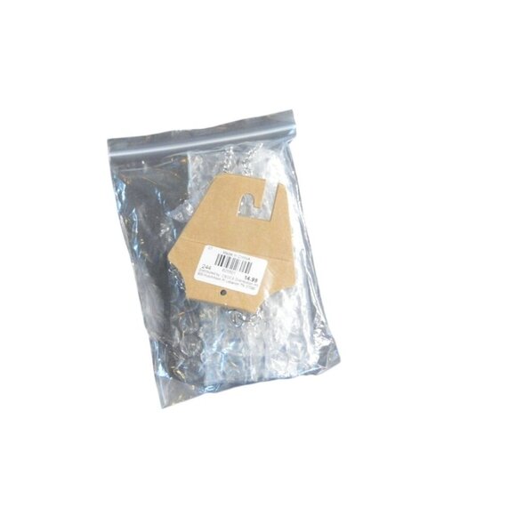 New Silver Double Pendant Necklace With Intricate Design For Women - Picture 5 of 5